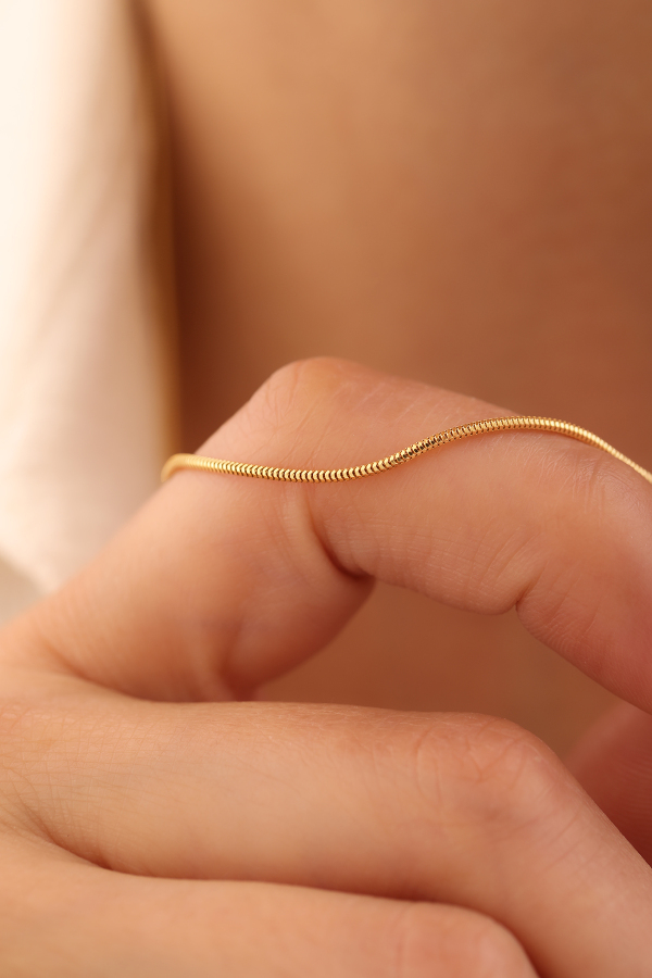 Tondo Balık Sırtı Zincir - Yavuz Kuyumculuk