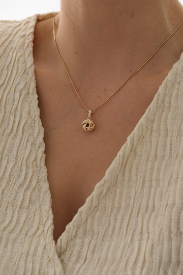 Tondo Zincir Düğüm Kolye - 2