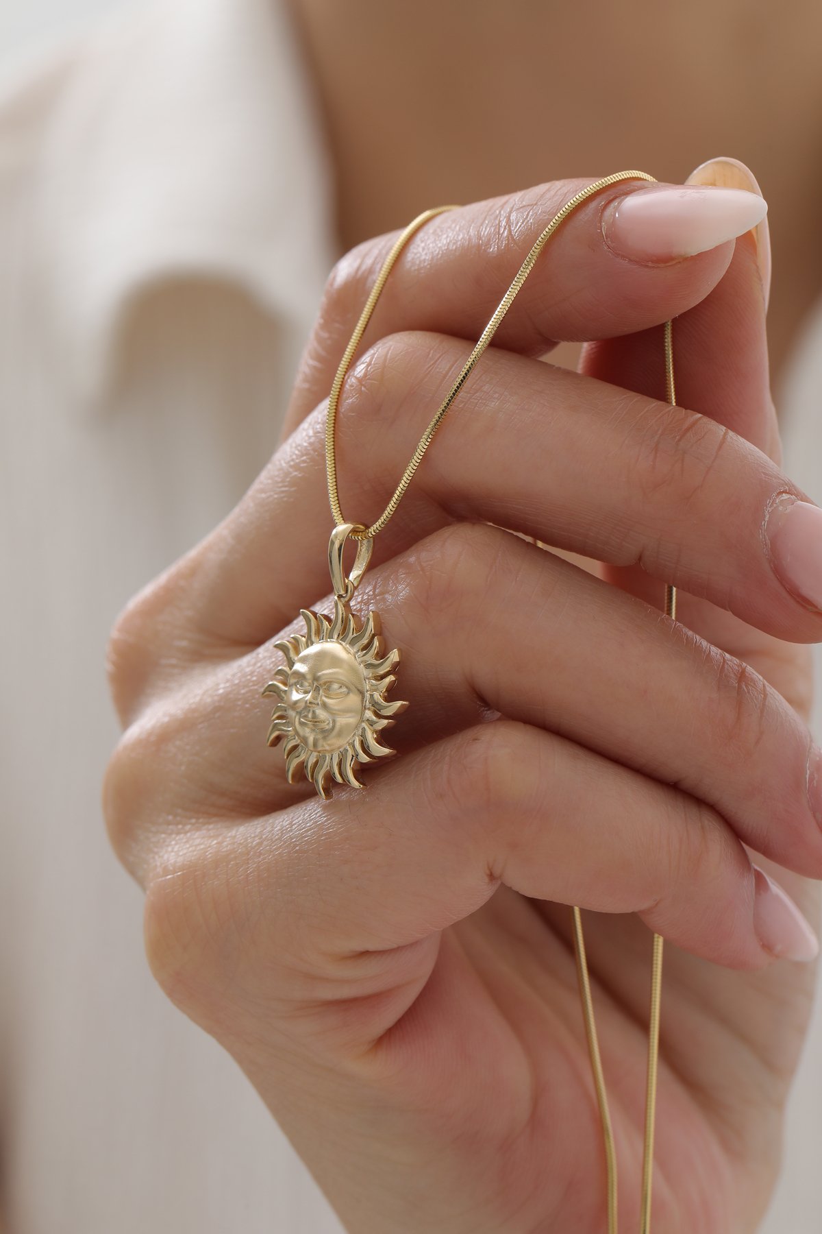 Tondo Zincir Güneş Kolye - Yavuz Kuyumculuk (3)