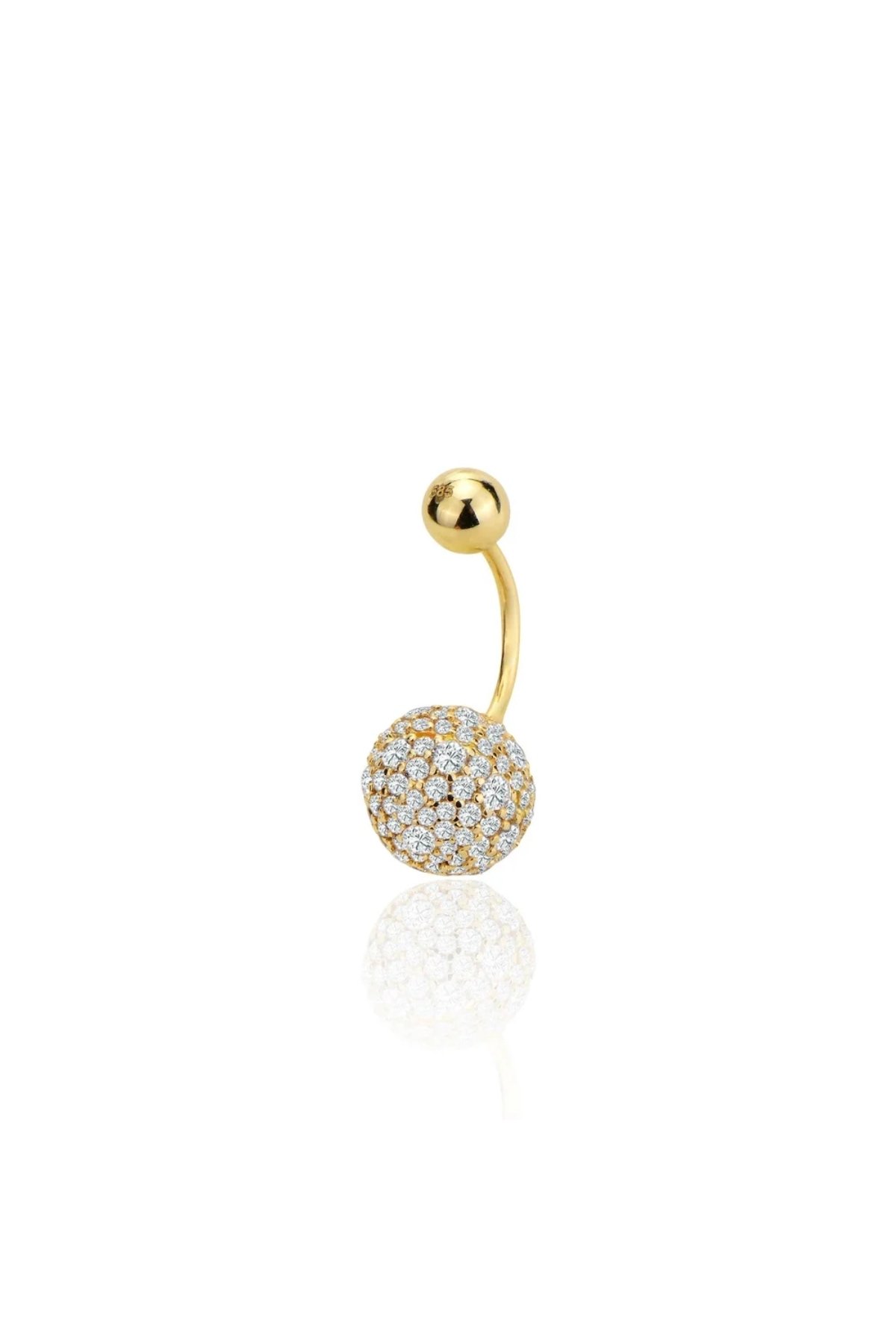Top Taşlı Göbek Piercing - Yavuz Kuyumculuk (1)