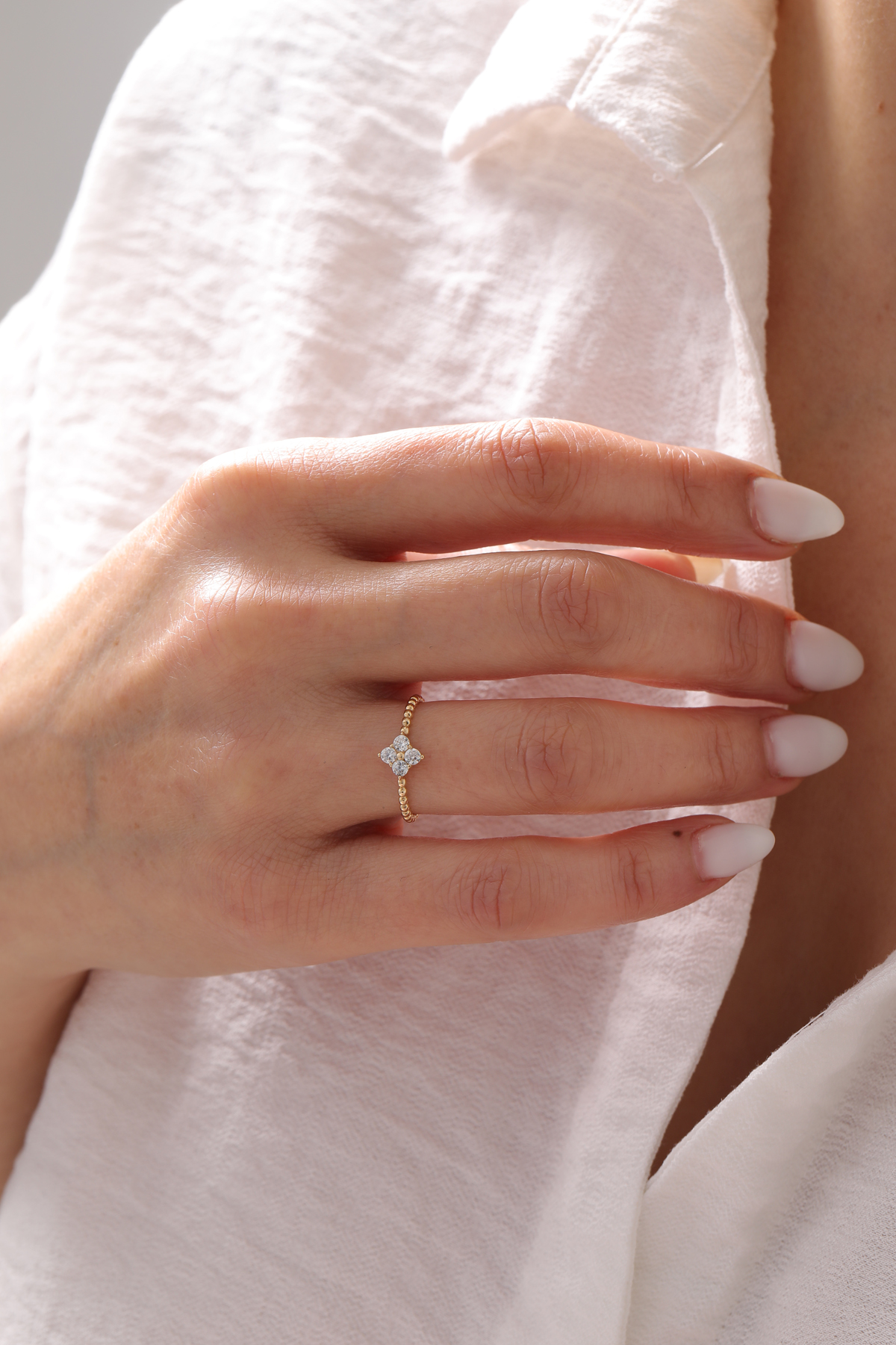 Toplu Çiçek Yüzük - Yavuz Kuyumculuk