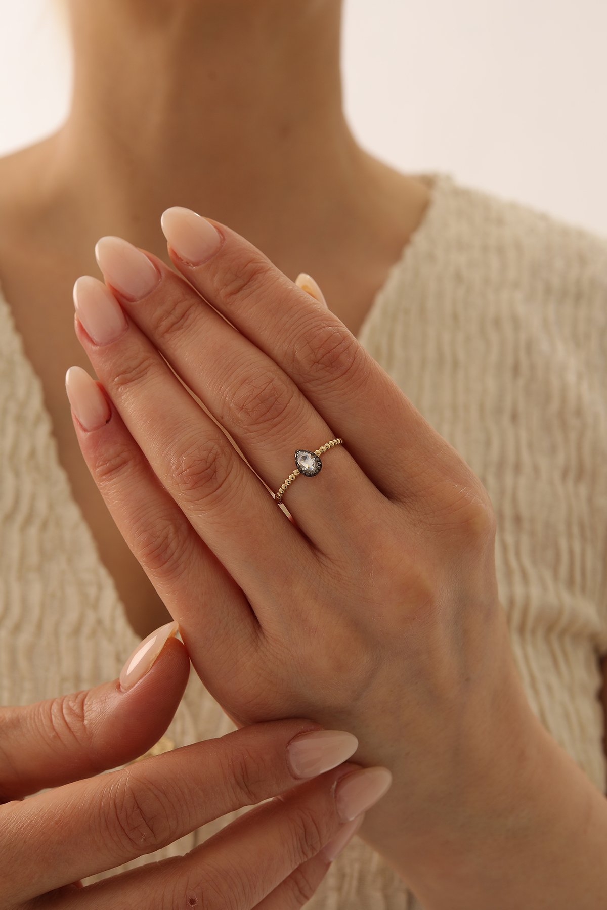 Toplu Damla Yüzük - Yavuz Kuyumculuk (1)