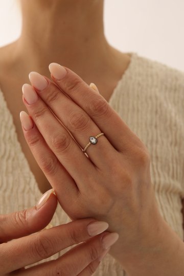 Toplu Damla Yüzük - 1