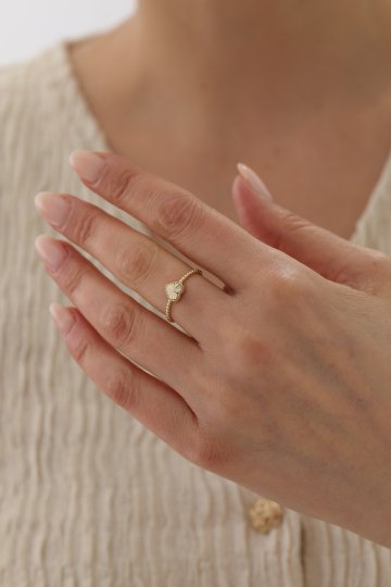 Toplu Kalemli Kalp Yüzük - 2