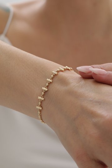 Toplu Modern Çubuk Bileklik - 1