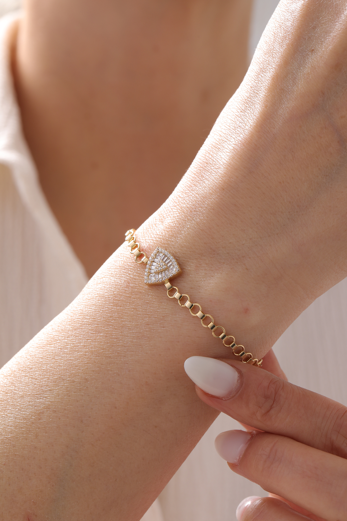 Trapez Bileklik - Yavuz Kuyumculuk (1)