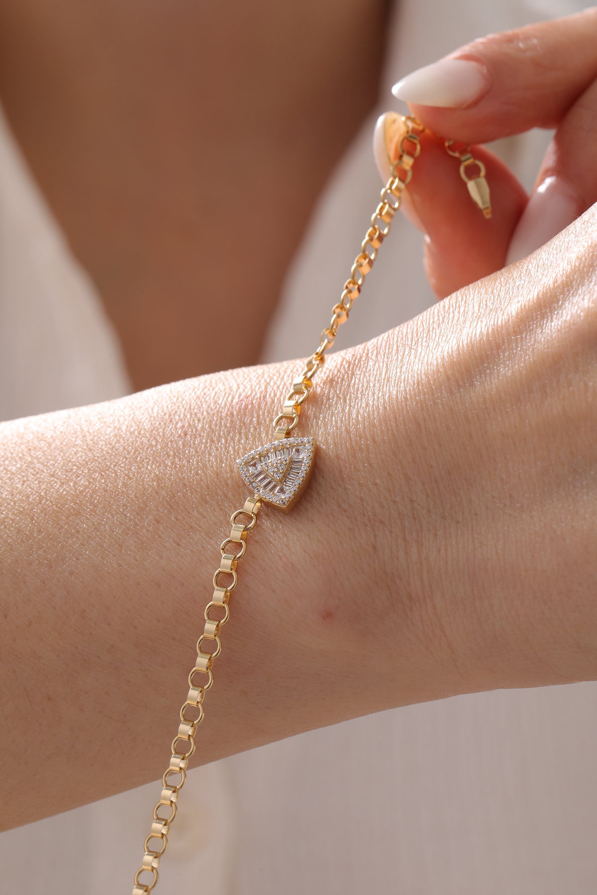 Trapez Bileklik - Yavuz Kuyumculuk (2)