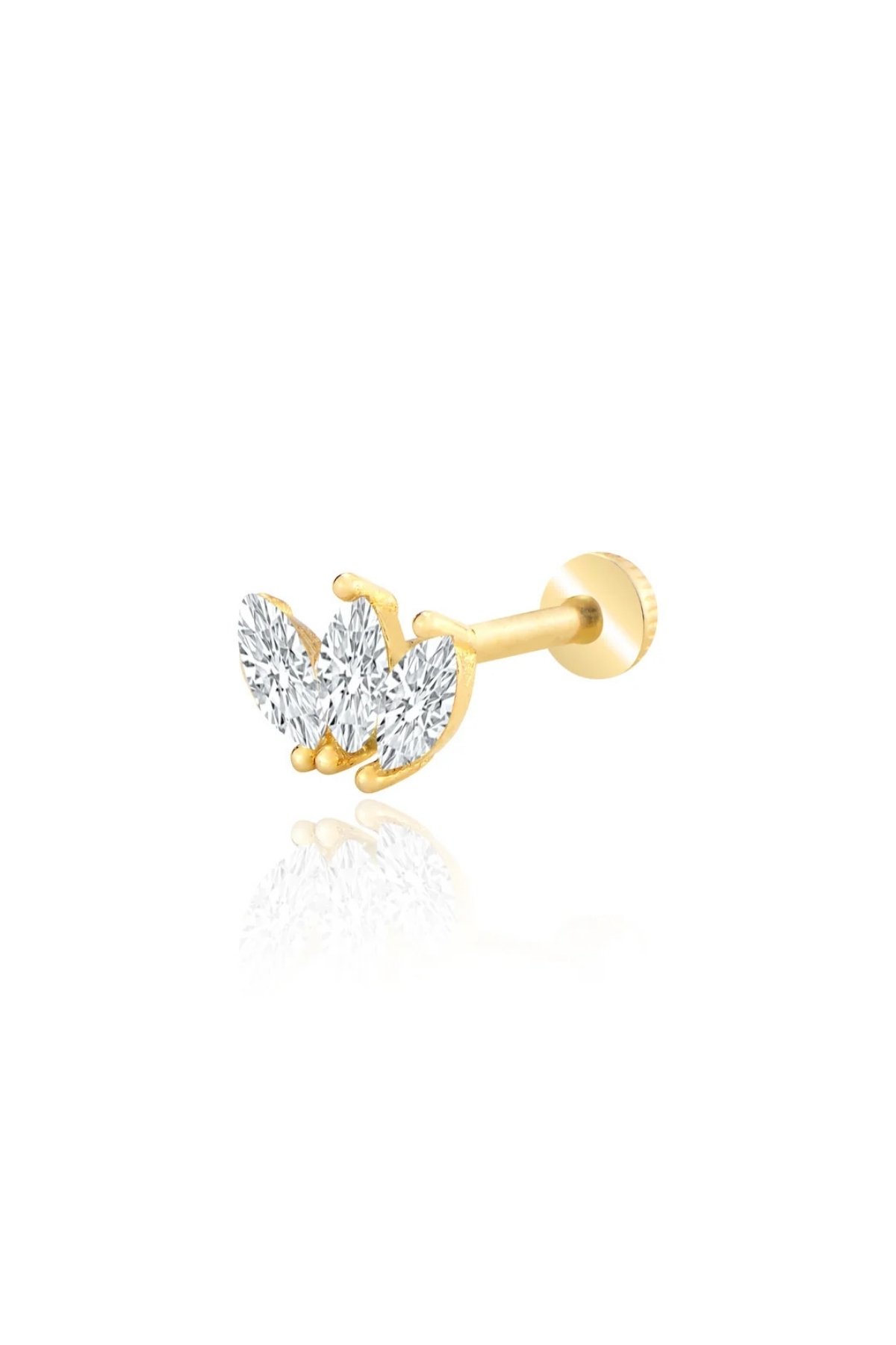 Tria Markiz Tragus Piercing - Yavuz Kuyumculuk (1)