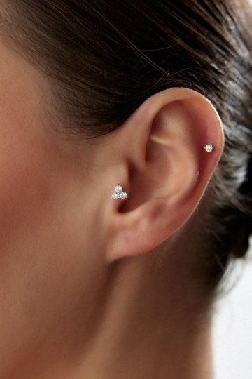 Trio Taşlı Piercing - 3