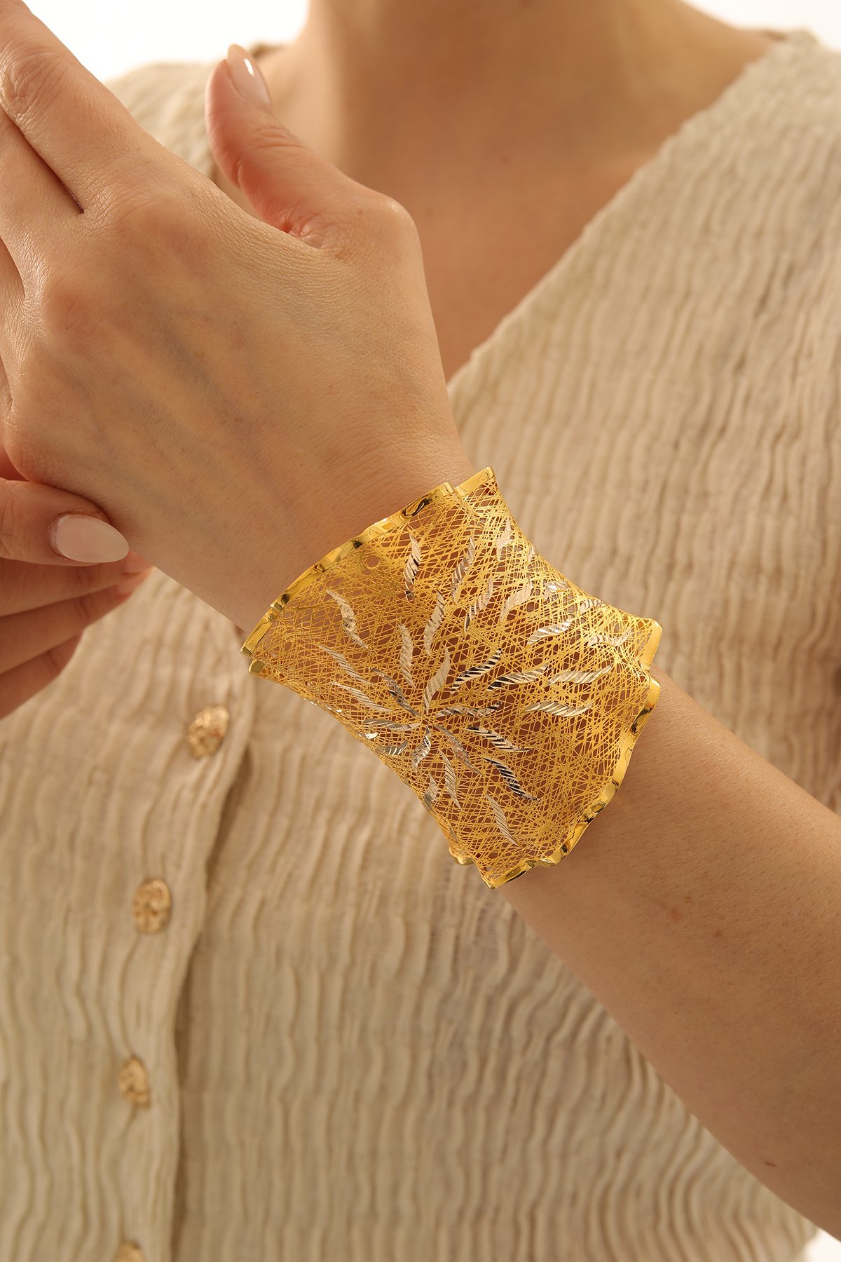 Tül Model Kelepçe - Yavuz Kuyumculuk (2)