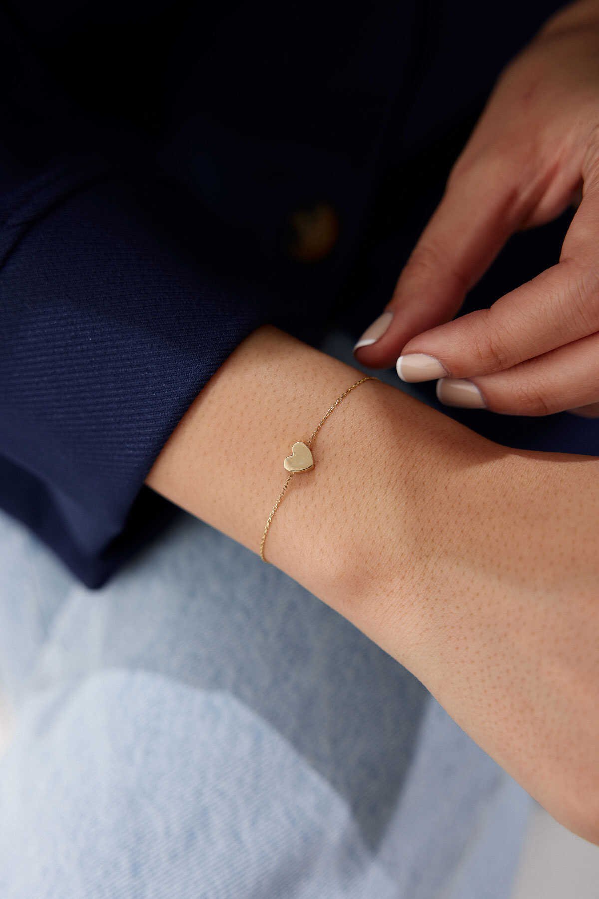 Üç Boyutlu Kalp Bileklik - Yavuz Kuyumculuk (4)