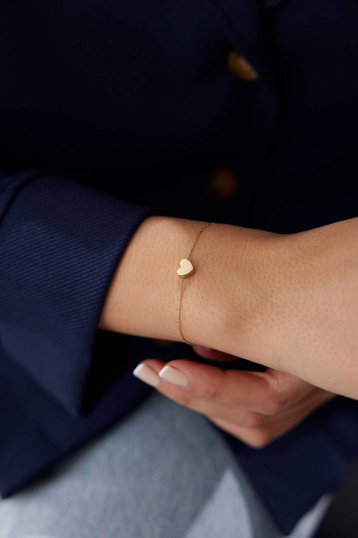 Üç Boyutlu Kalp Bileklik - Yavuz Kuyumculuk (5)