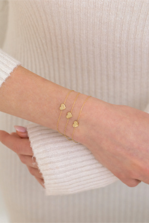 Üç Boyutlu Kalp Bileklik - 1