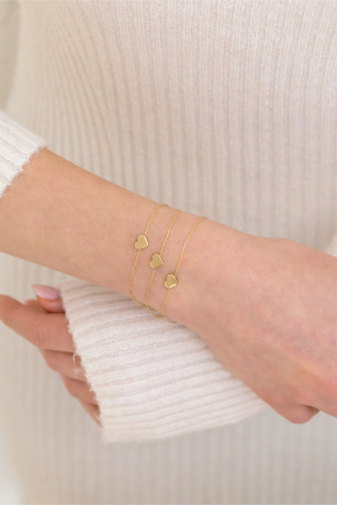 Üç Boyutlu Kalp Bileklik - 2