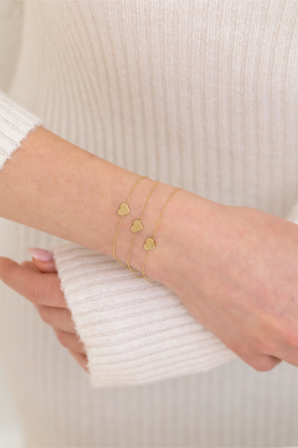 Üç Boyutlu Kalp Bileklik - Yavuz Kuyumculuk (3)