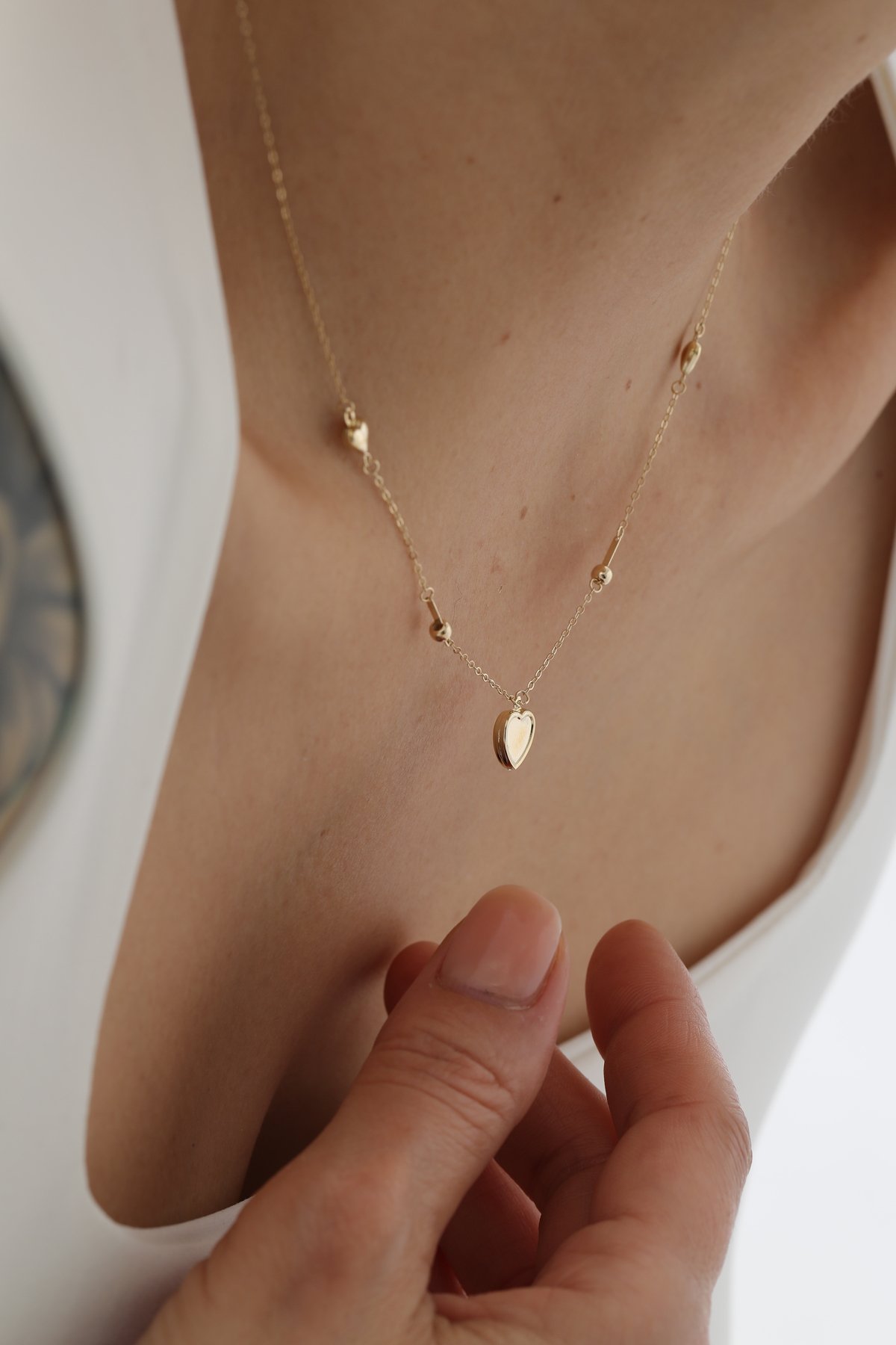 Üçlü Kalp Kolye - Yavuz Kuyumculuk (2)