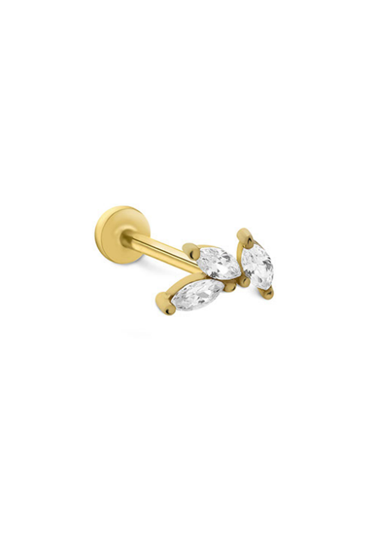 Üçlü Markiz Tragus Piercing - Yavuz Kuyumculuk (1)