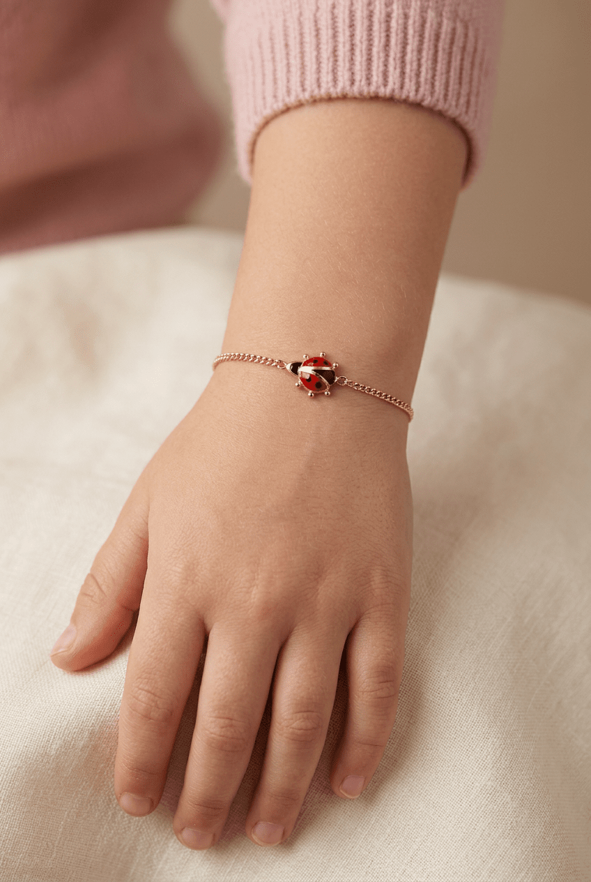 Uğur Böceği Çocuk Bilekliği - Yavuz Kuyumculuk (1)