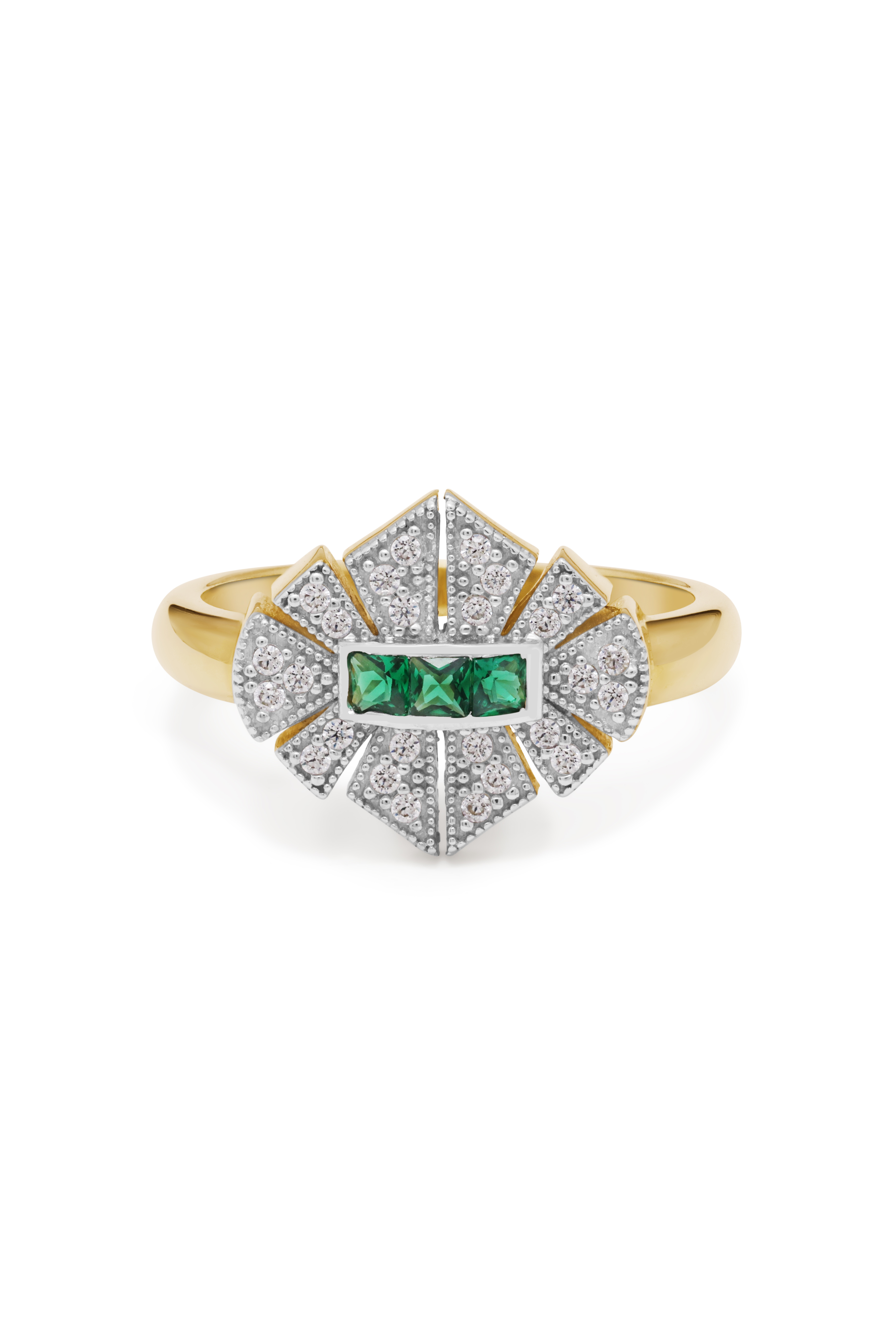 Vintage Zümrüt Yüzük - Yavuz Kuyumculuk (2)