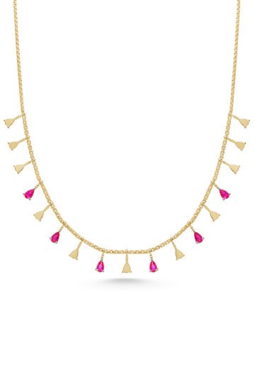 Yakut Sallantılı Kolye - 2