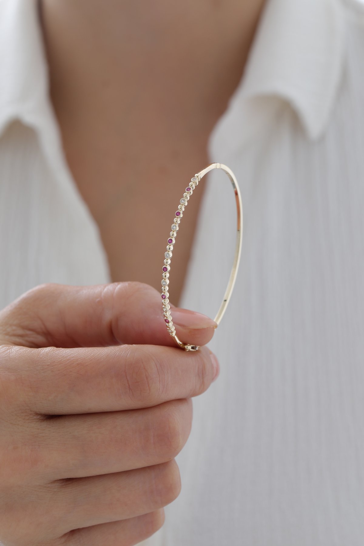 Yakut Taşlı Kelepçe - Yavuz Kuyumculuk (3)