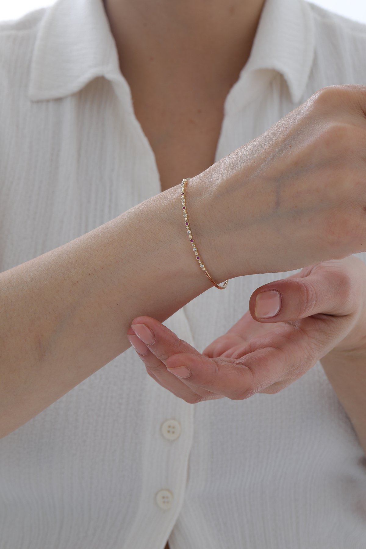 Yakut Taşlı Kelepçe - Yavuz Kuyumculuk (2)