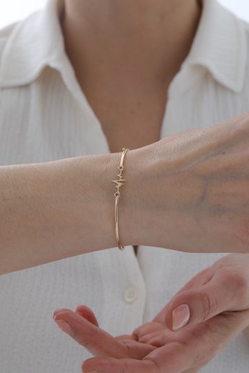 Yakut Taşlı Ritim Kelepçe - 2