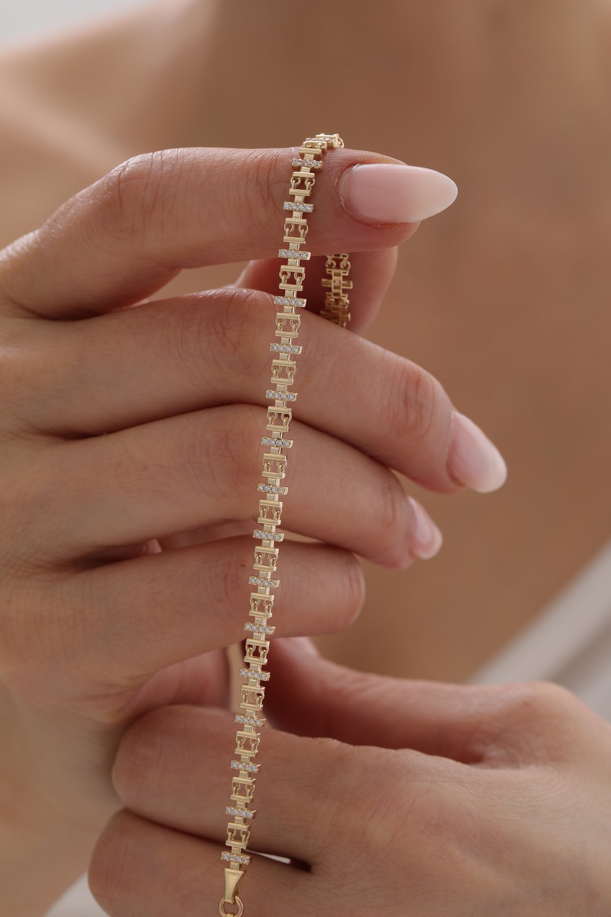 Yarı Taşlı Modern Bileklik - Yavuz Kuyumculuk (3)