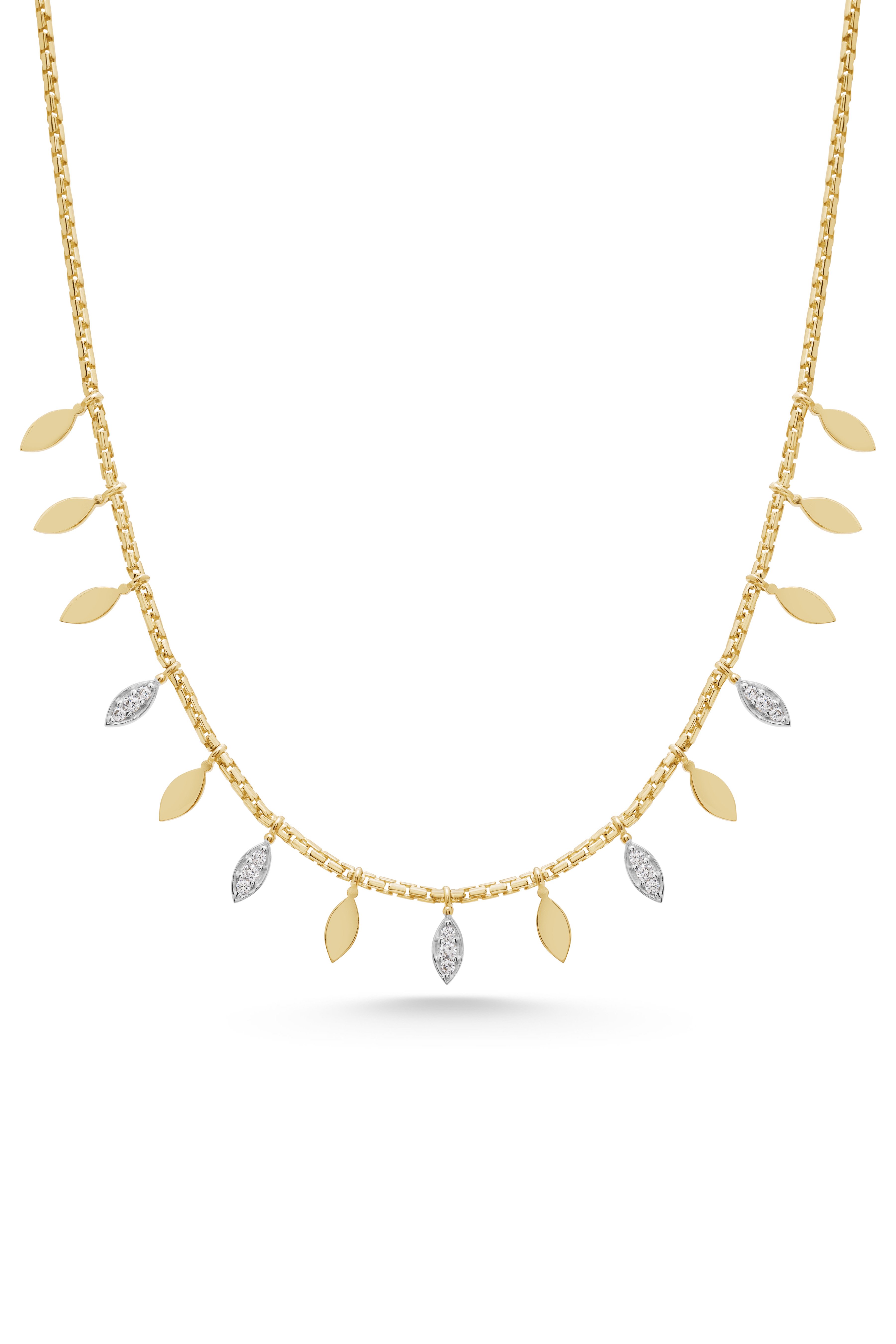 Yarı Taşlı Pullu Kolye - Yavuz Kuyumculuk (2)