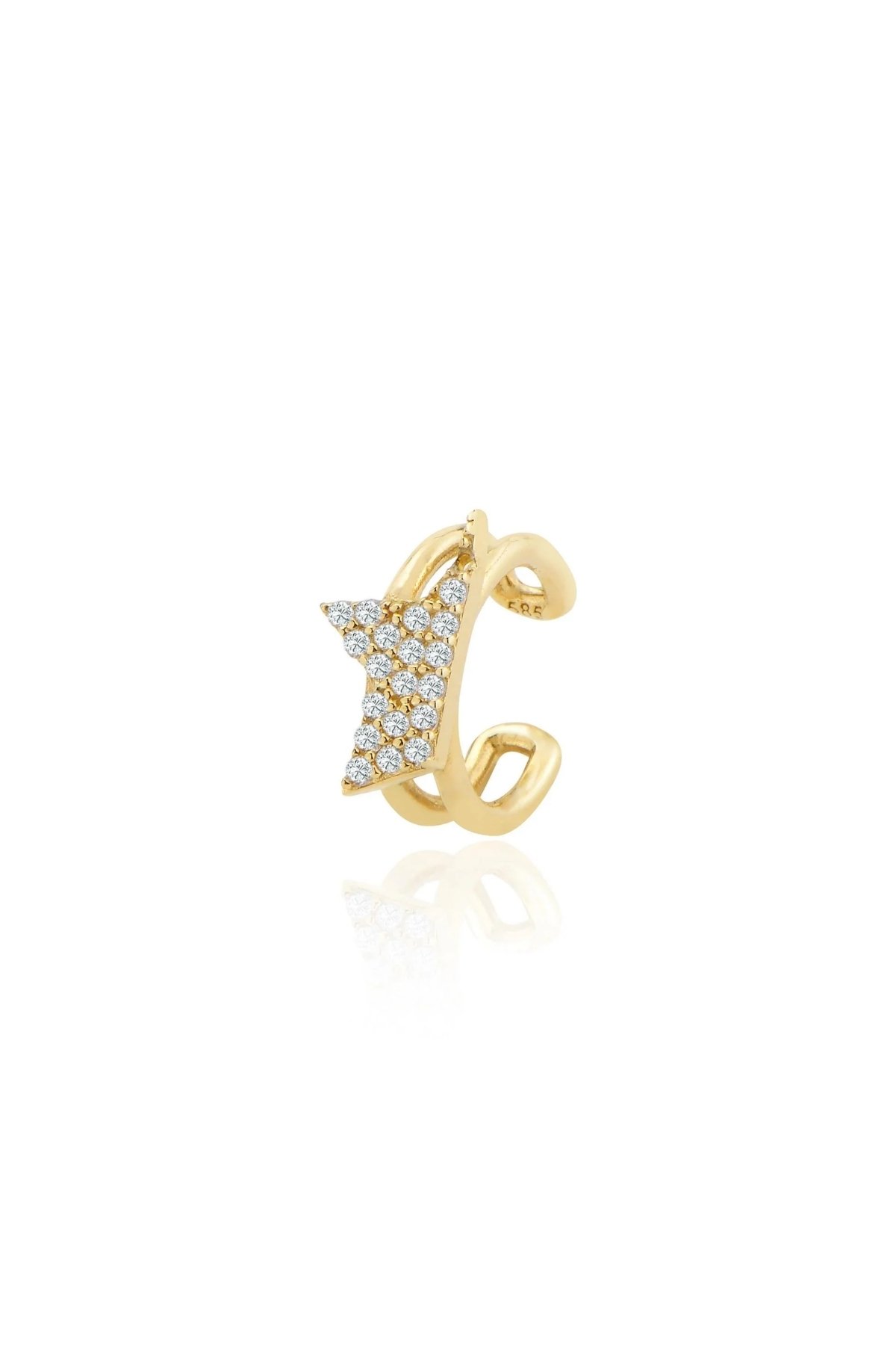 Yarı Yıldız Earcuff - Yavuz Kuyumculuk (1)