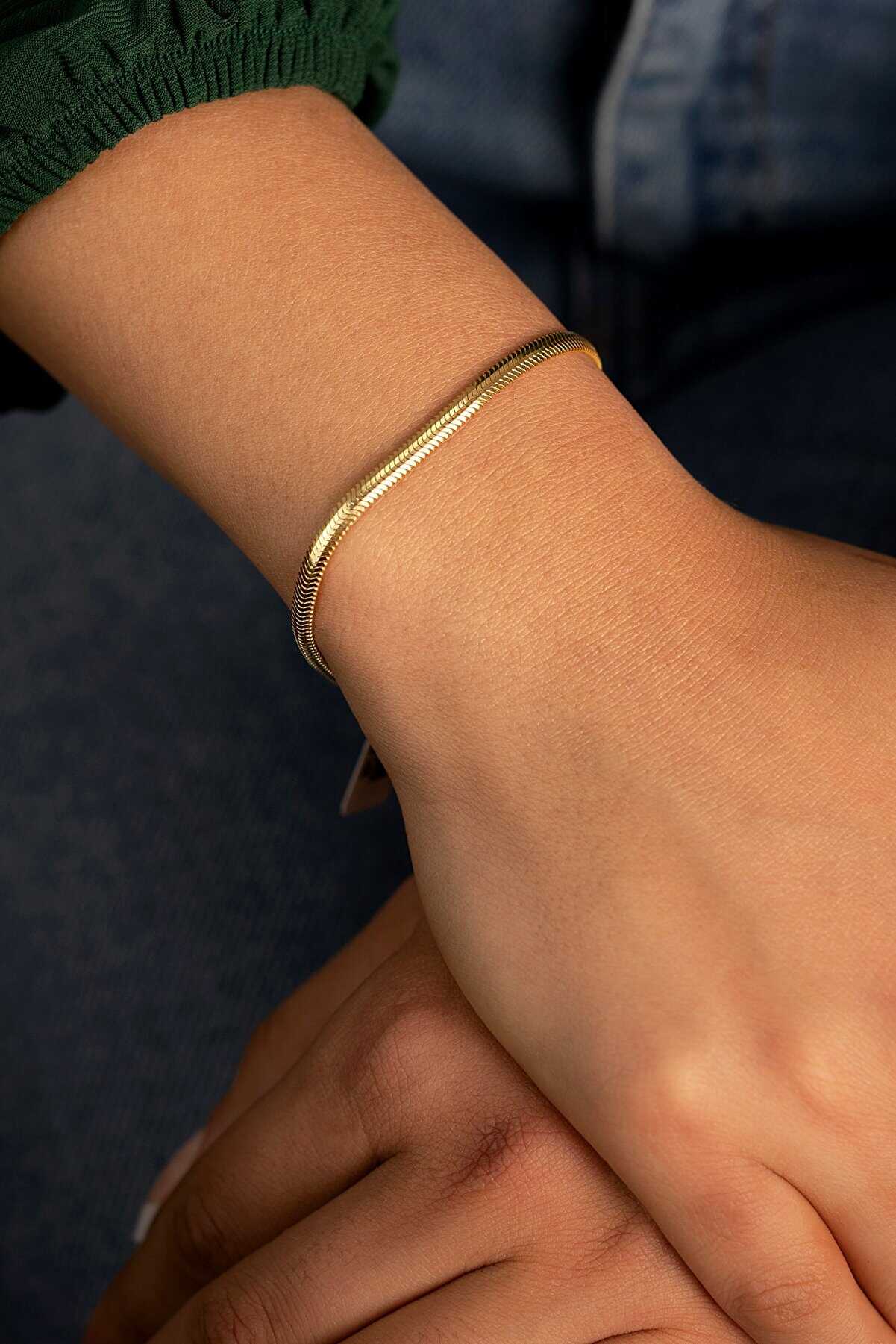 Balık Sırtı Kalın Bileklik - Yavuz Kuyumculuk (3)