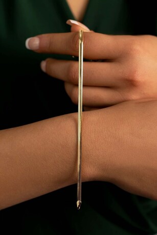 Balık Sırtı Kalın Bileklik - 4