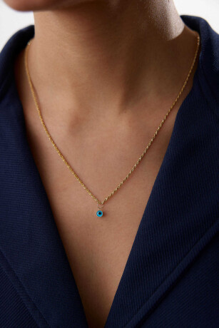 Halat Burgu Zincir Nazar Boncuklu - 2