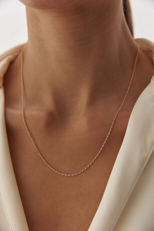 İnce Halat Burgu Zincir - 1