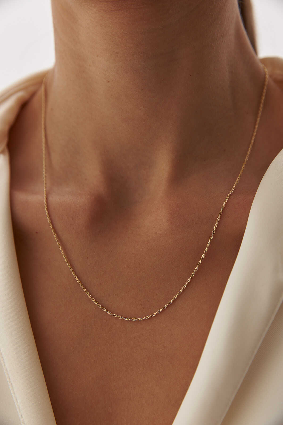 İnce Halat Burgu Zincir - Yavuz Kuyumculuk (3)