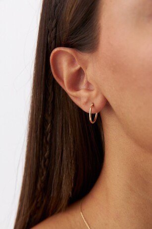 Klasik Halka Küpe - 3