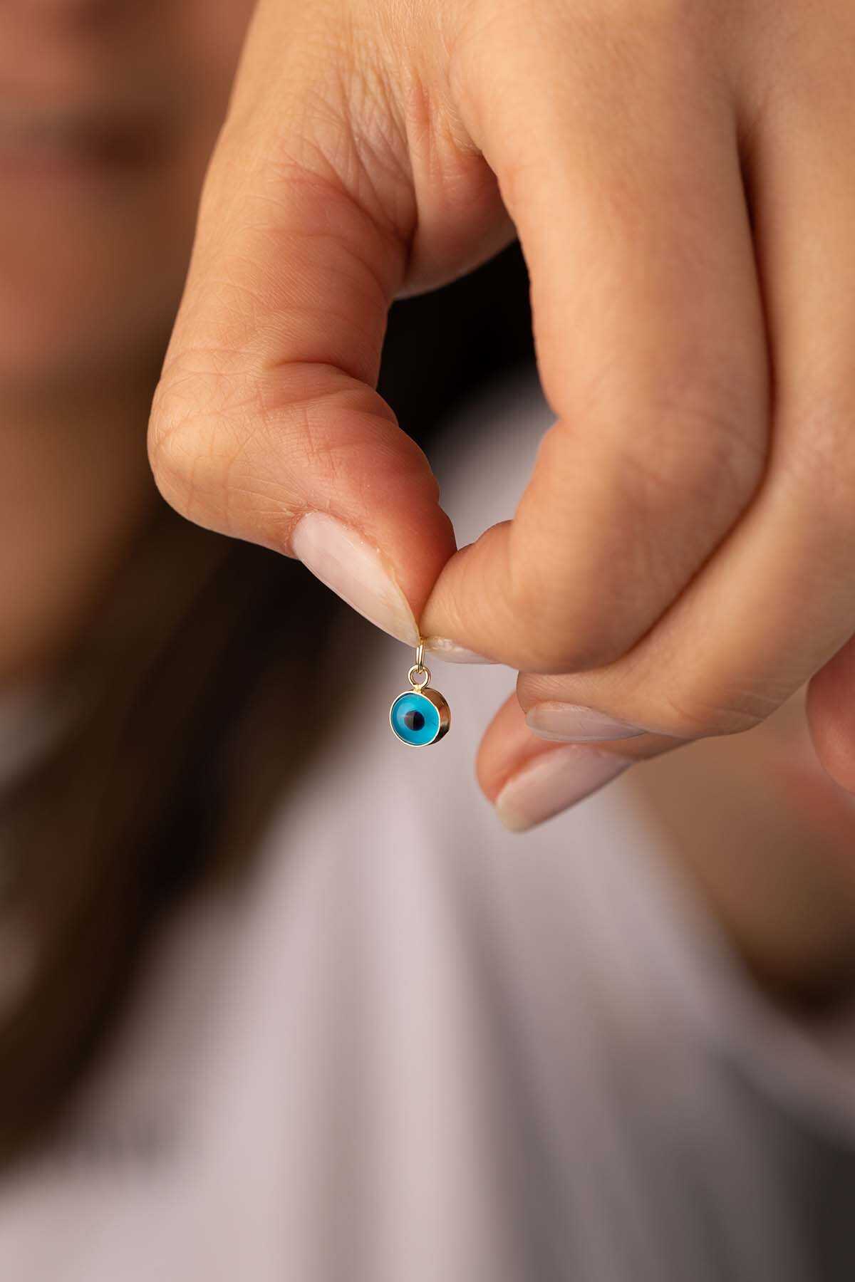 Mavi Göz Boncuk Kolye Ucu - Yavuz Kuyumculuk