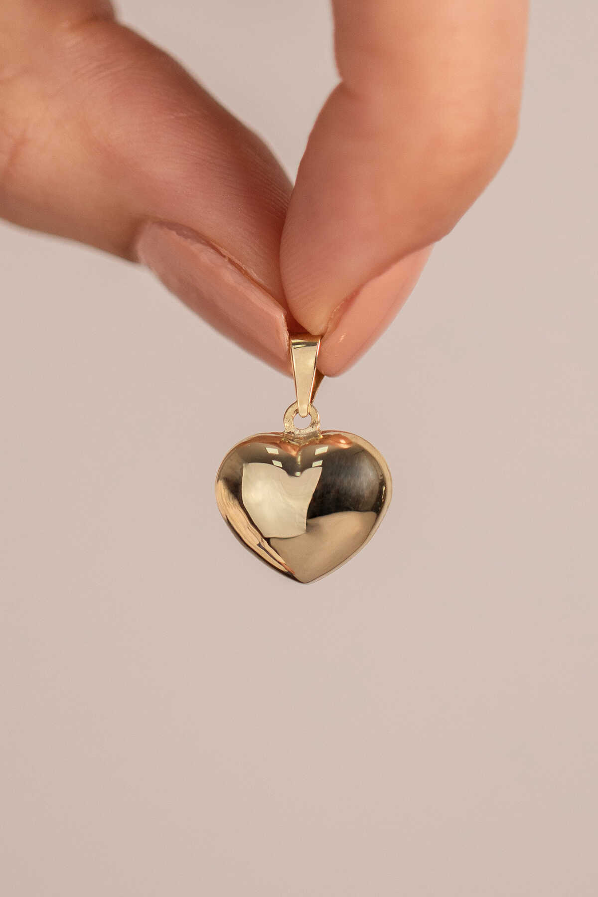 Orta Boy Kalp Kolye Ucu - Yavuz Kuyumculuk (1)