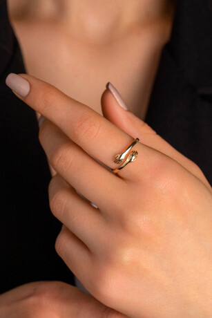 Sarılan Eller Yüzük - 2