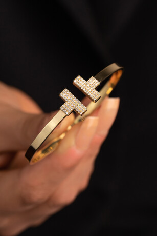 Taşlı T Kelepçe - 8