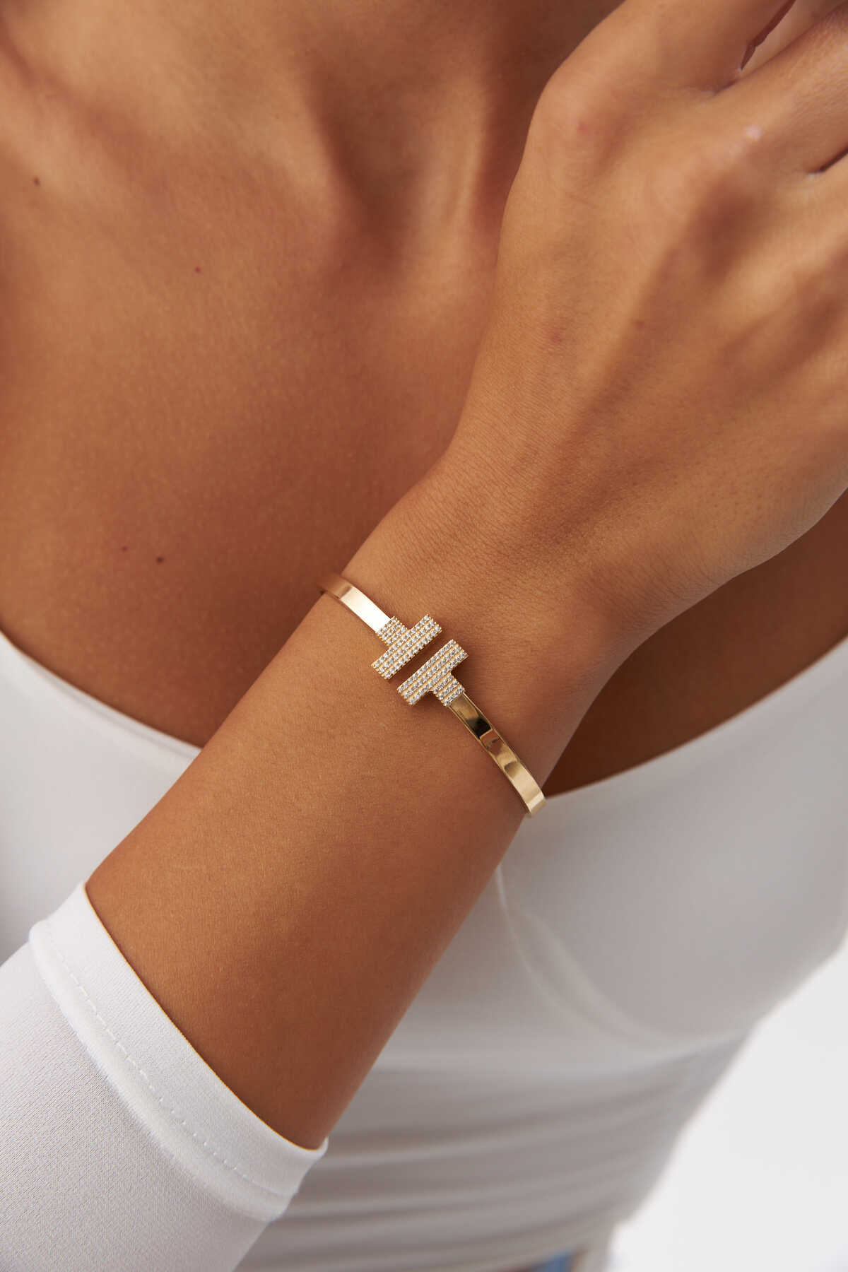 Taşlı T Kelepçe - Yavuz Kuyumculuk (4)