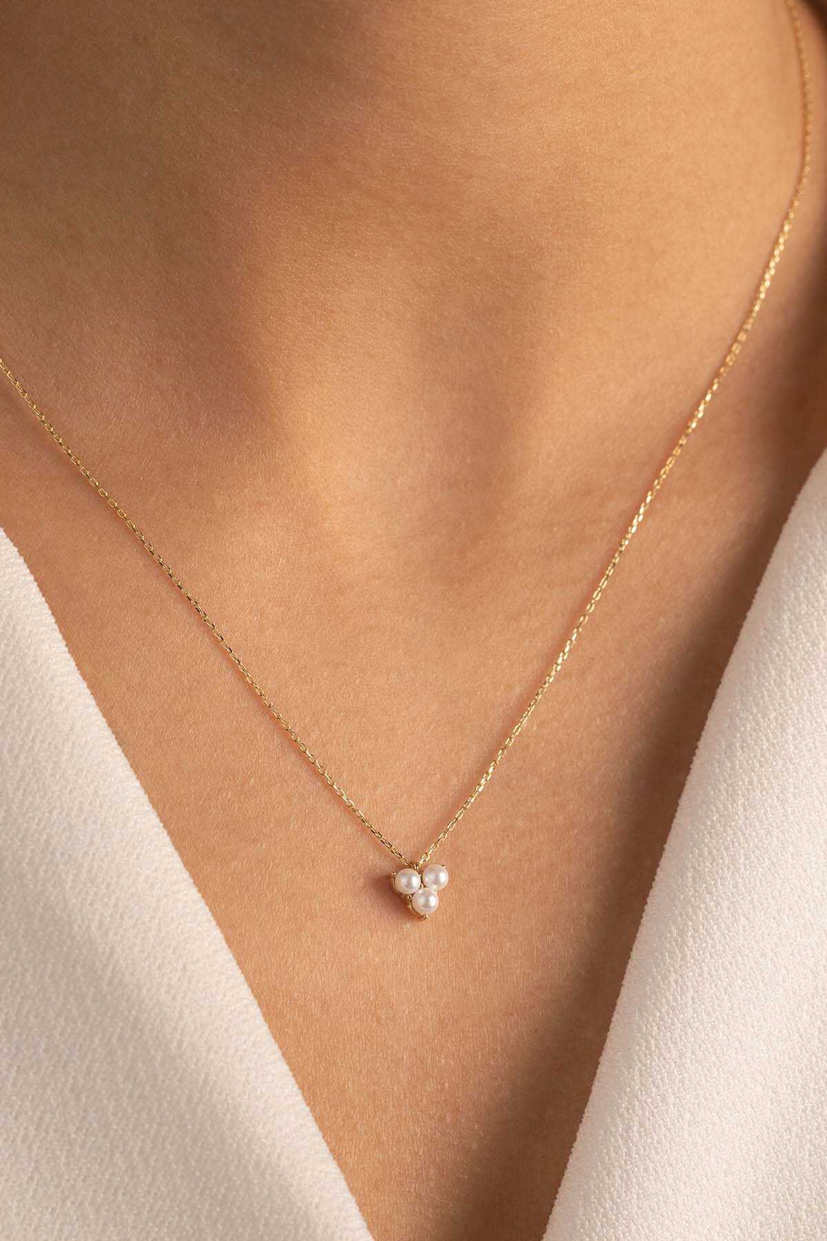 Üçlü Tohum Kolye - Yavuz Kuyumculuk (2)