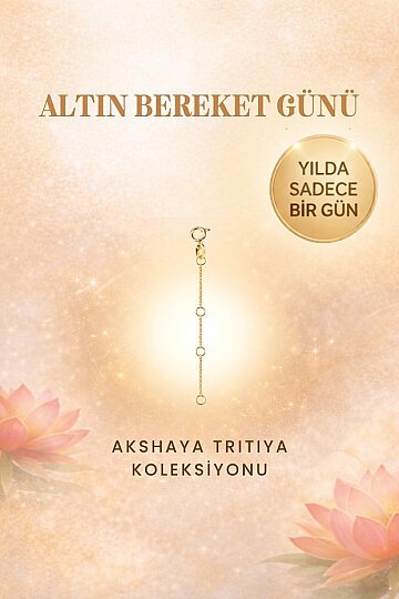 Altın Kolye ve Bileklik Uzatma Zinciri - 2
