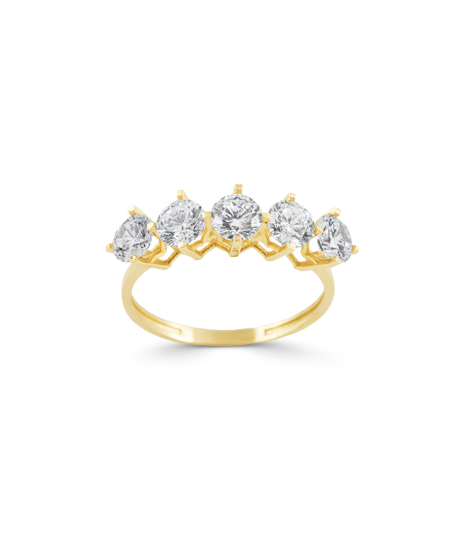 Yeşil Altın Beştaş Yüzük - Yavuz Kuyumculuk (2)