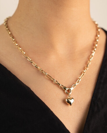 Ataç Zincir Kalp Kolye - 1