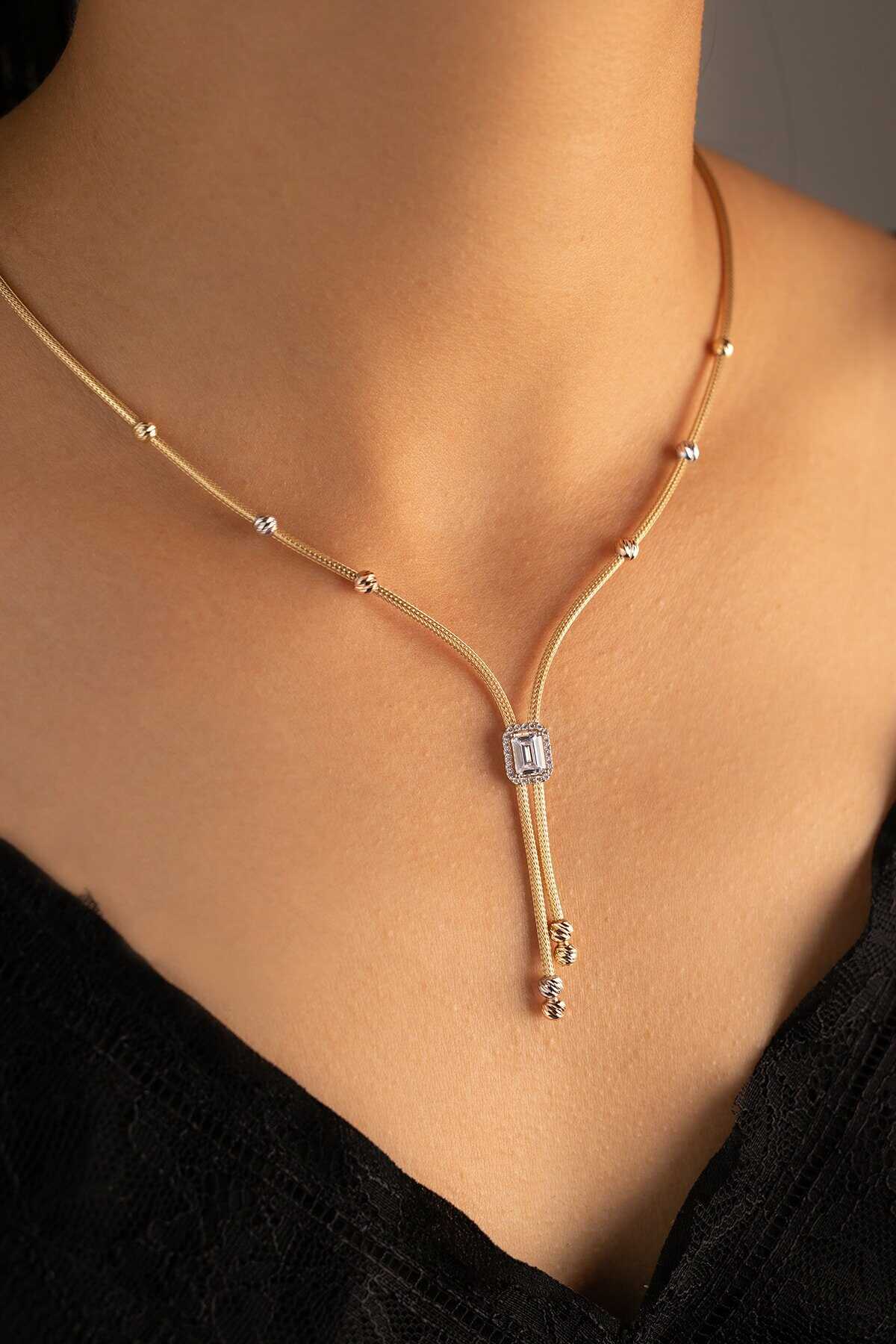 Baget Kolye Dorika Toplu - Yavuz Kuyumculuk (5)