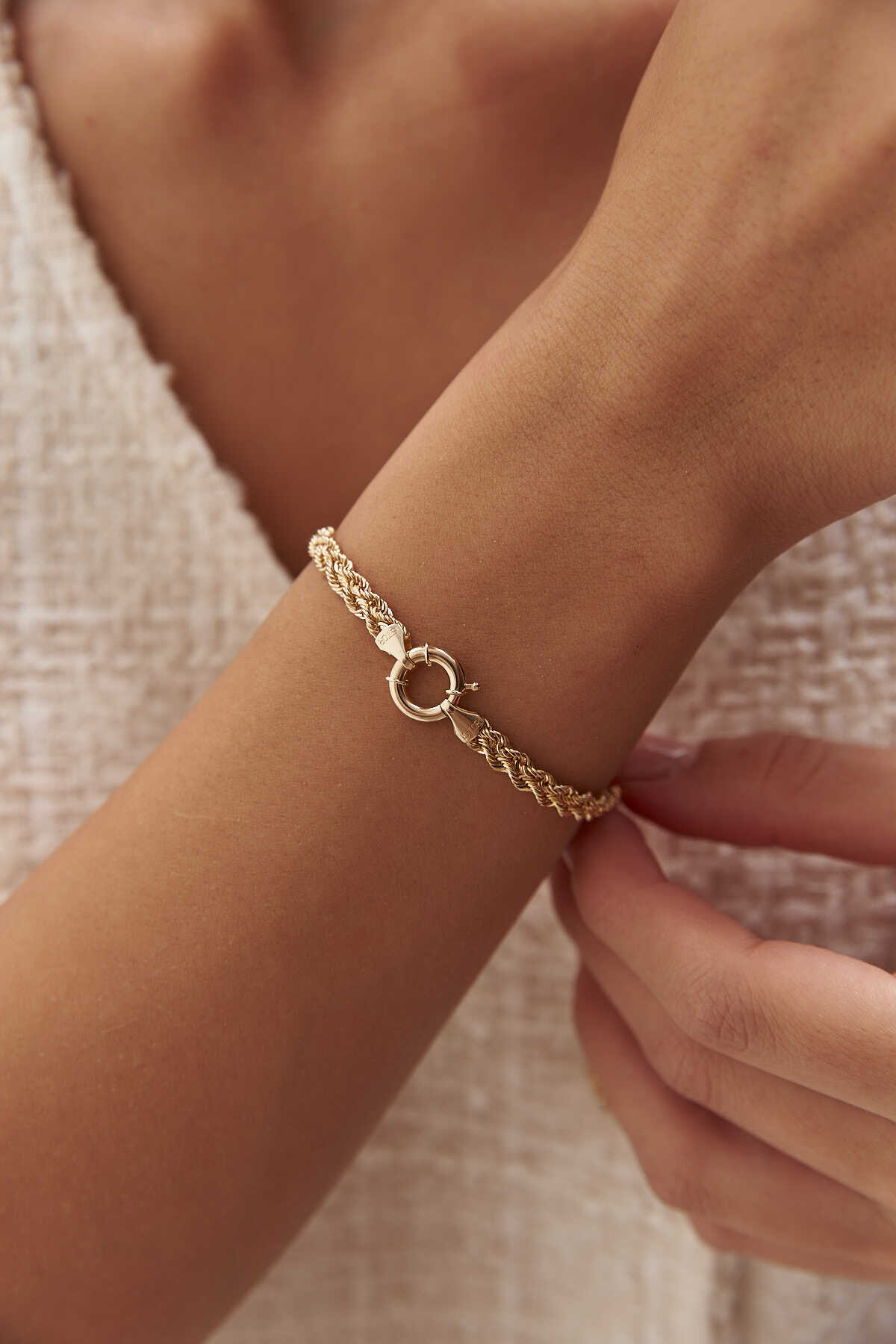 Burgu Çift Sıra Bileklik - Yavuz Kuyumculuk (5)