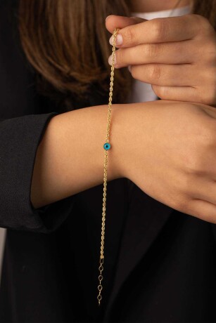 Halat Burgu Bileklik Nazar Boncuklu - 5