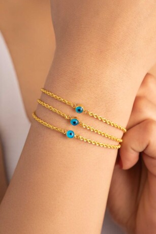 Halat Burgu Bileklik Nazar Boncuklu - 7