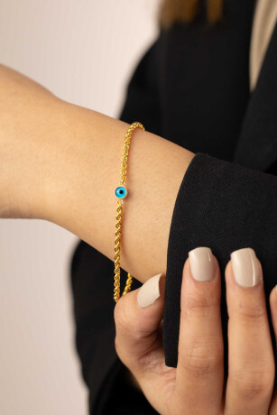 Halat Burgu Bileklik Nazar Boncuklu - 8